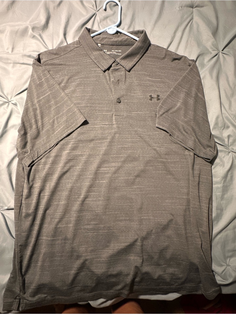 Under Armour Gray 3XL Polo Shirt
